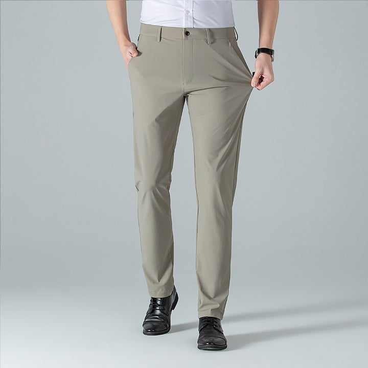 Herren schlichte und elegante Freizeithose Aliams