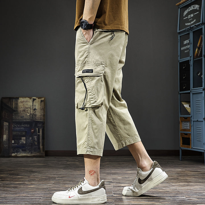 Herren Cargo-Hose mit mehreren praktischen Taschen Aliams