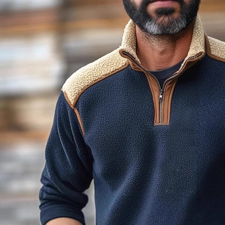 Herren Teddyfleece Pullover Aliams