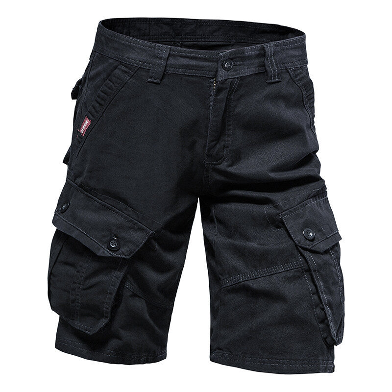 Herren Cargo-Shorts mit mehreren Taschen Aliams
