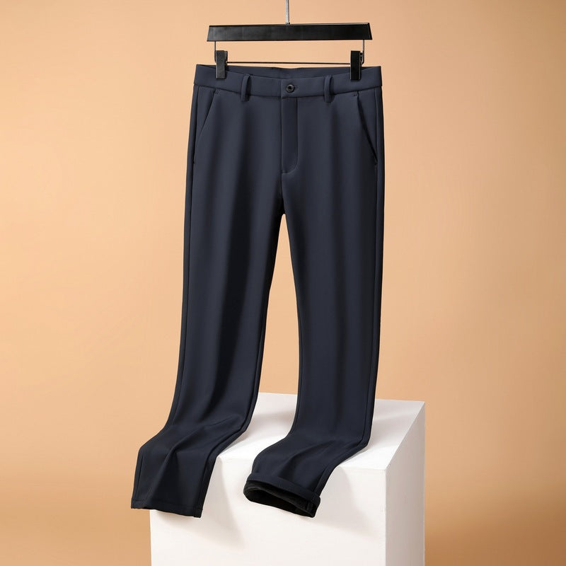 Herren eleganter Business-Hose mit zeitgemäßem Schnitt und komfortablem Bund Aliams