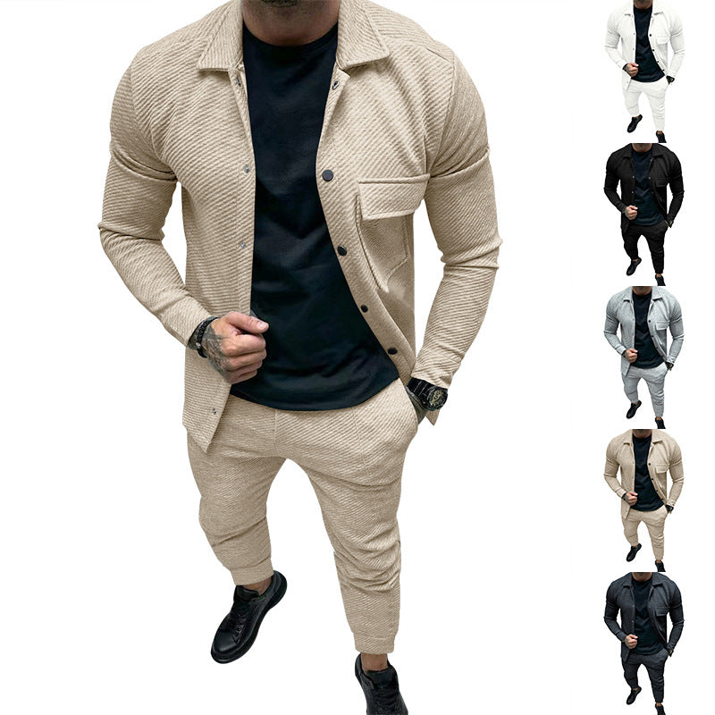 Herren Freizeitanzug mit strukturiertem Design und stilvollen Details Aliams