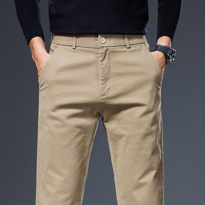Herren Chinos mit praktischem Schnitt und elastischem Bund Aliams