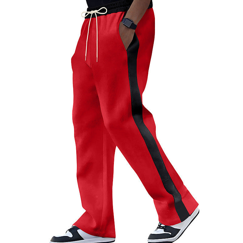 Herren Sportliche Sweatpants mit Kontraststreifen Aliams