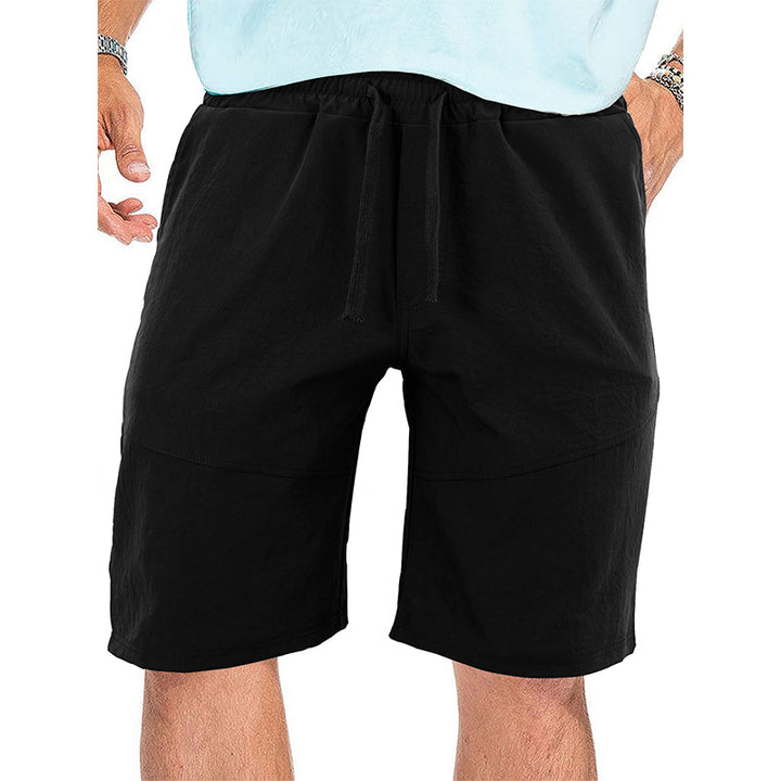 Herren bequeme Sweatshorts mit elastischem Bund und praktischen Seitentaschen Aliams