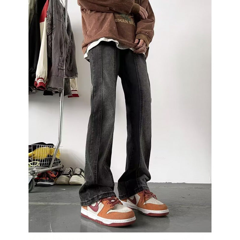 Herren weite Street-Style Jeans mit einzigartigem Design Aliams