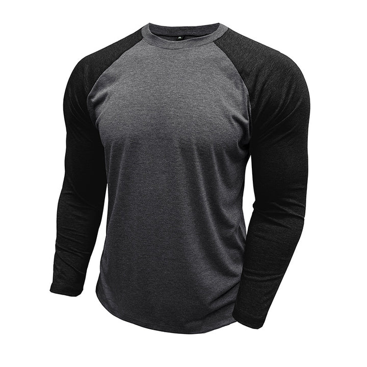 Herren Sportliches Langarmshirt mit Raglanärmeln Aliams