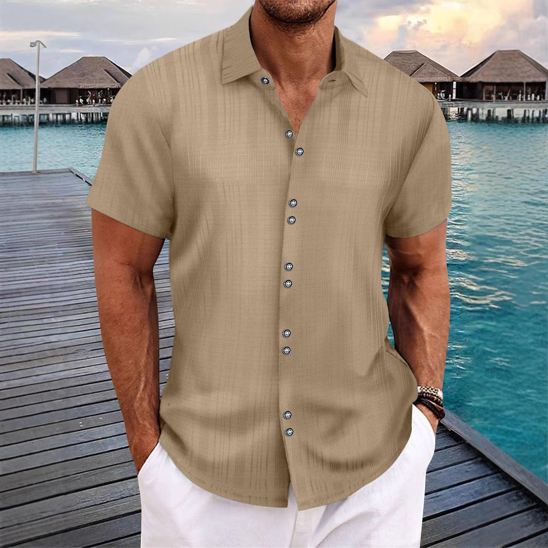 Herren Kurzarmhemd Aliams