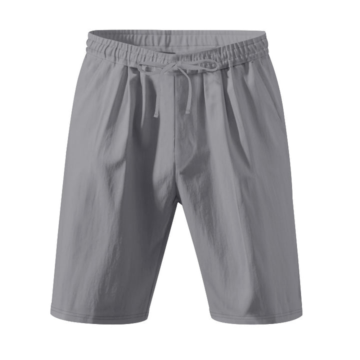 Herren praktische Sport-Shorts mit elastischem Bund und verstellbarem Kordelzug Aliams