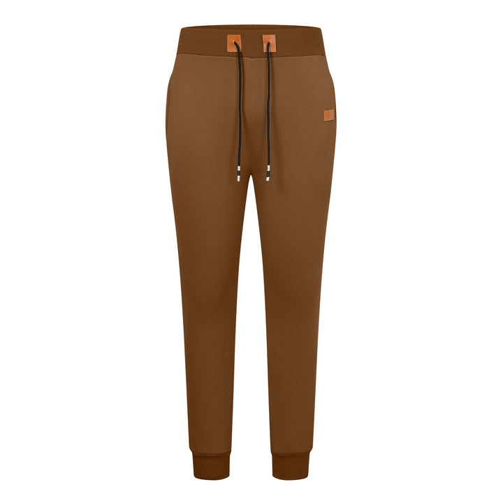 Herren Komfortable Jogginghose mit verstellbarem Bund und seitlichen Reißverschlusstaschen Aliams