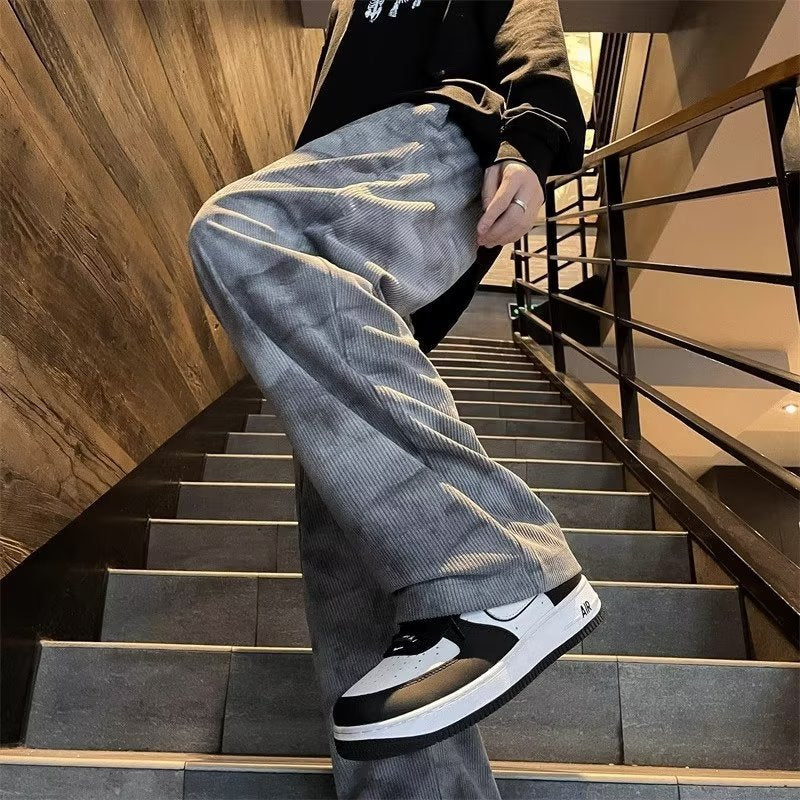 Herren komfortable Freizeithosen mit lässigem Schnitt und elastischem Bund Aliams