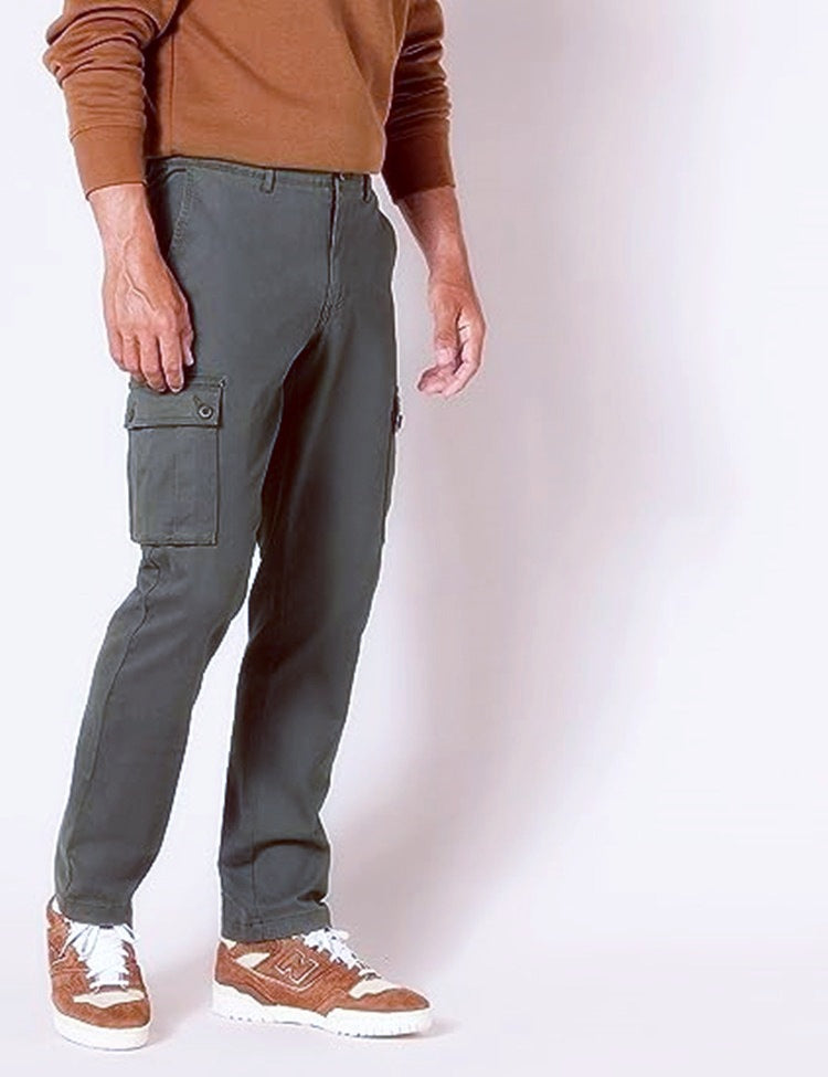 Herren Cargo-Hose mit praktischen Taschen und strapazierfähigem Material Aliams