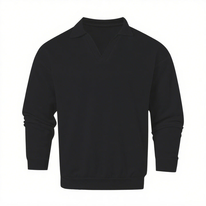 Herren Pullover mit V-Ausschnitt und Langarm Aliams