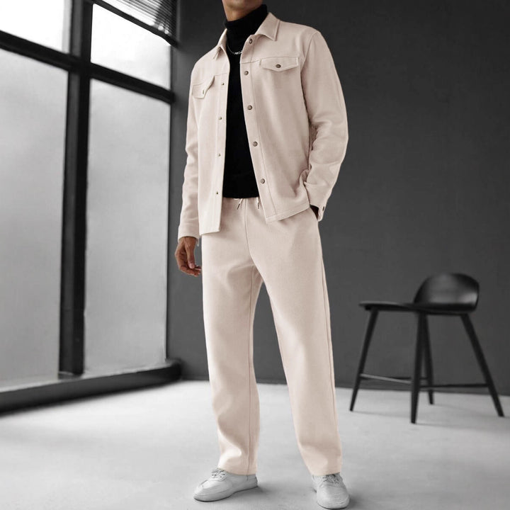 Herren Freizeitanzug mit weichem Stoff und lässiger Passform Aliams