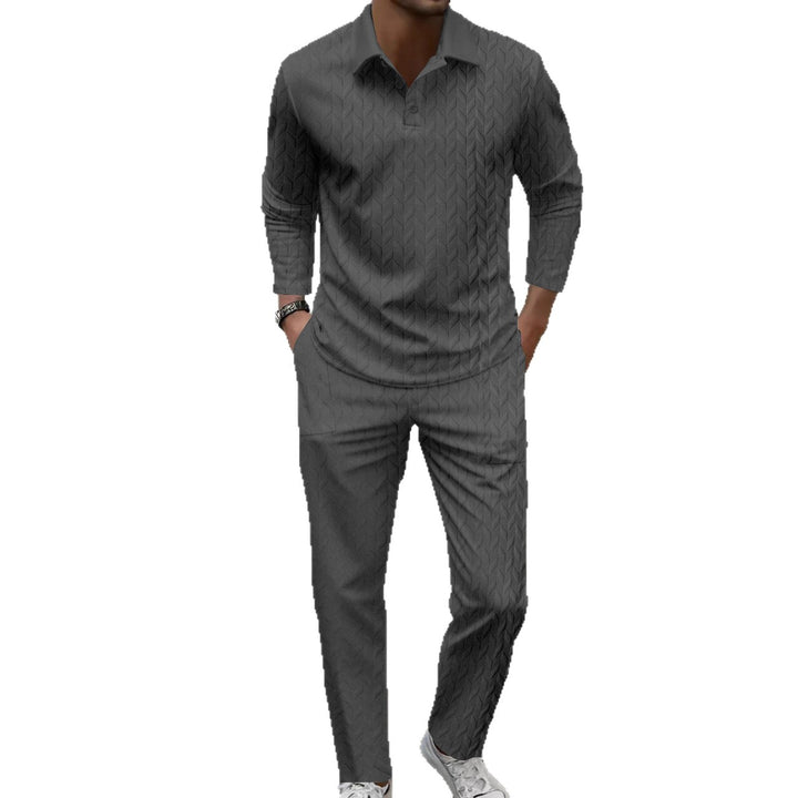 Herren Freizeitanzug mit modernem Strukturdesign Aliams