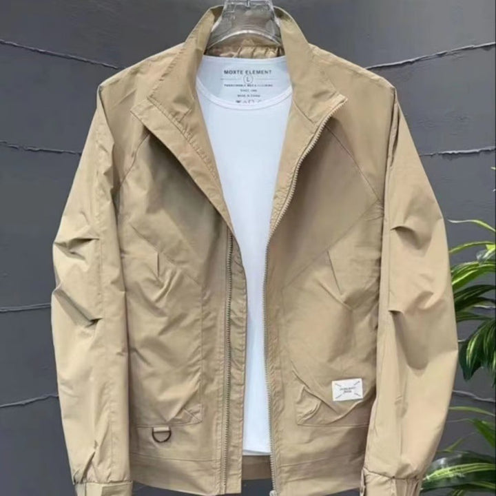 Unisex leichte Freizeitjacke mit funktionalen Taschen und sportlichem Schnitt Aliams