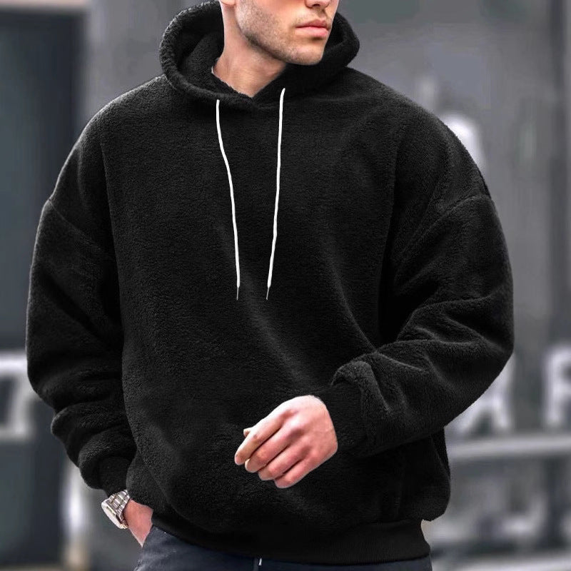 Herren gemütlicher Fleece Hoodie Aliams