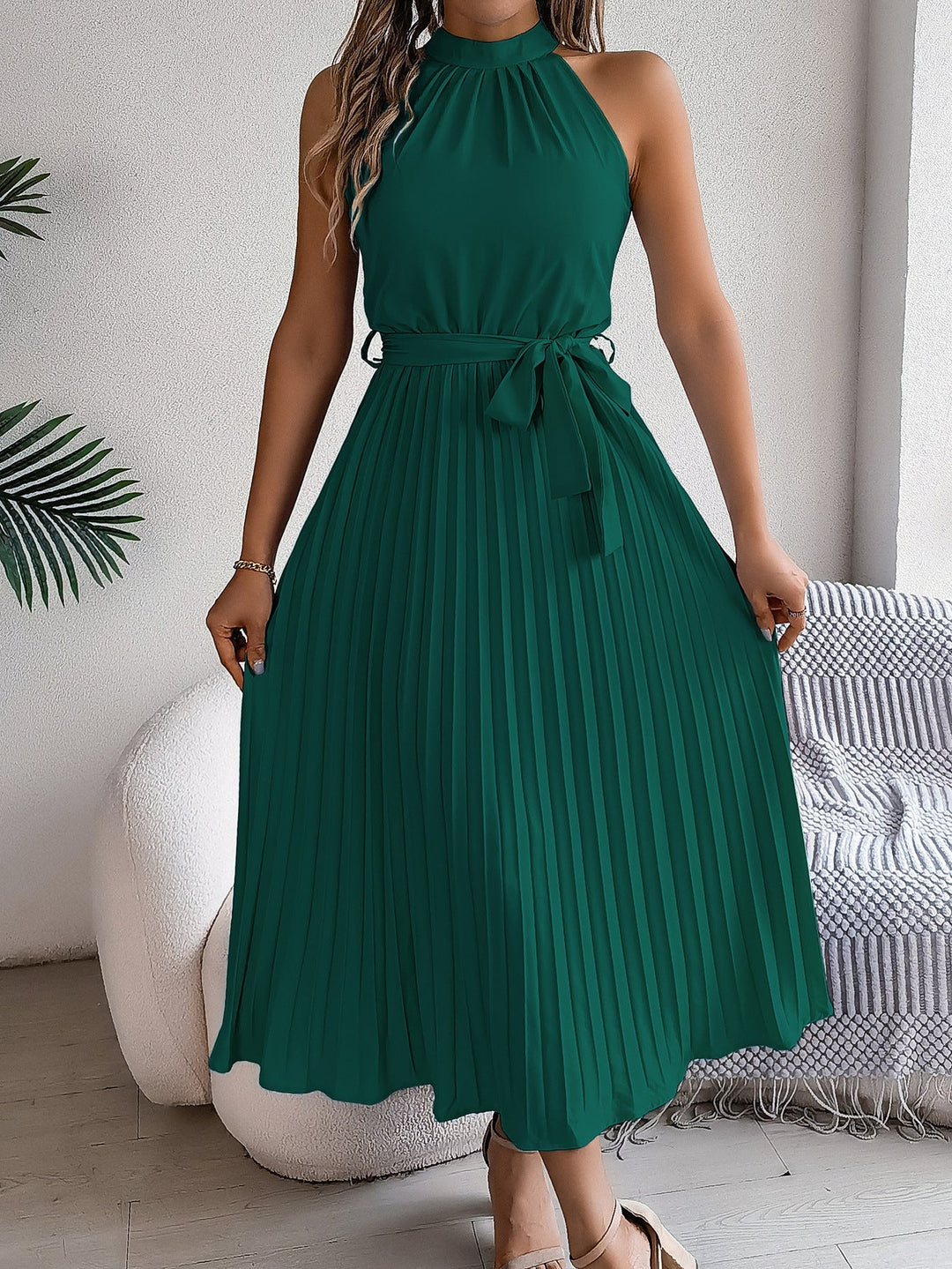 Aliams | Ärmelloses Maxikleid