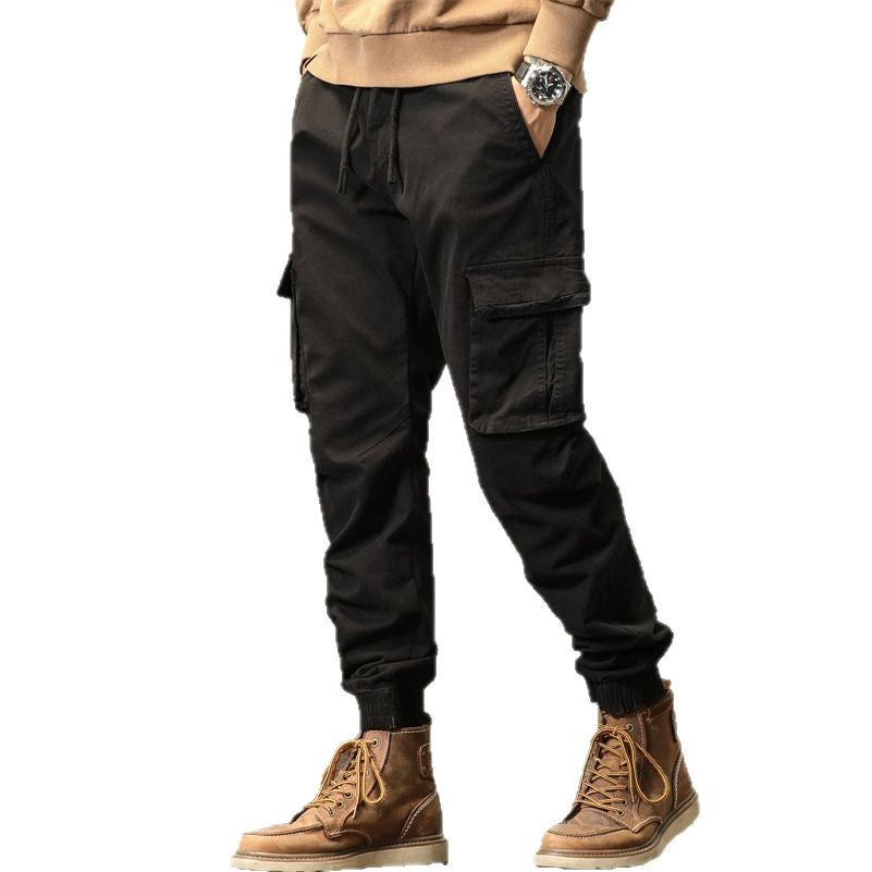 Herren Cargo-Jogginghose mit elastischem Bund und praktischen Seitentaschen Aliams