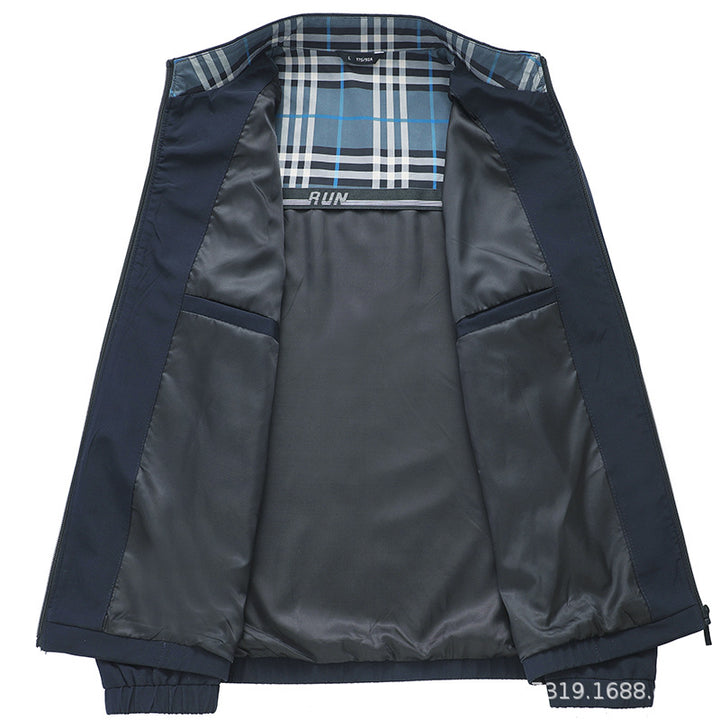 Herren Urbaner Windbreaker mit funktionalen Taschen Aliams