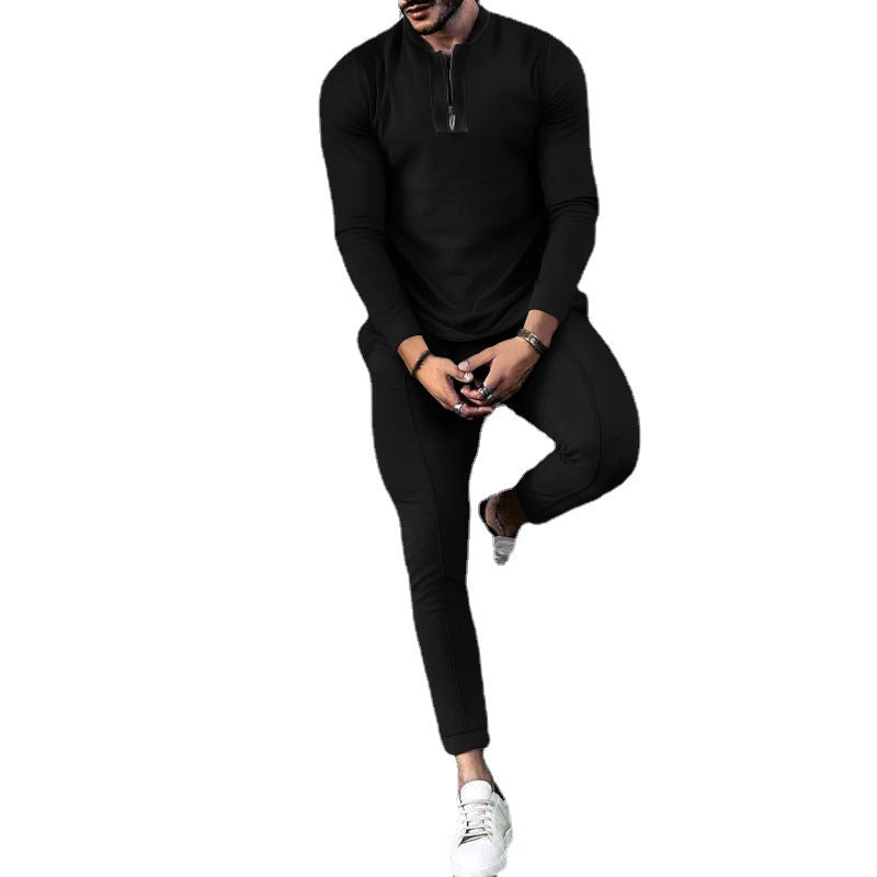 Herren Funktionsshirt mit modernem Reißverschluss und ergonomischem Schnitt Aliams