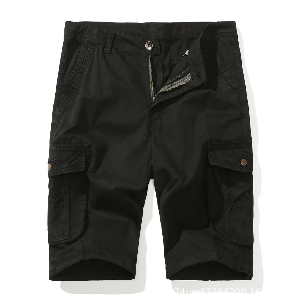 Herren funktionale Cargo-Shorts mit praktischen Seitentaschen Aliams