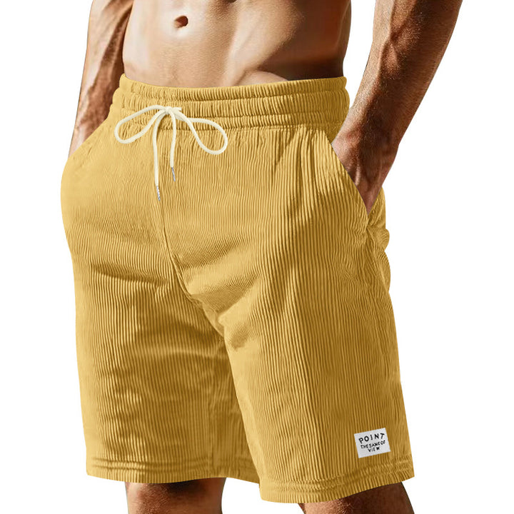 Herren Sportliche Shorts aus atmungsaktivem Material mit verstellbarem Bund Aliams