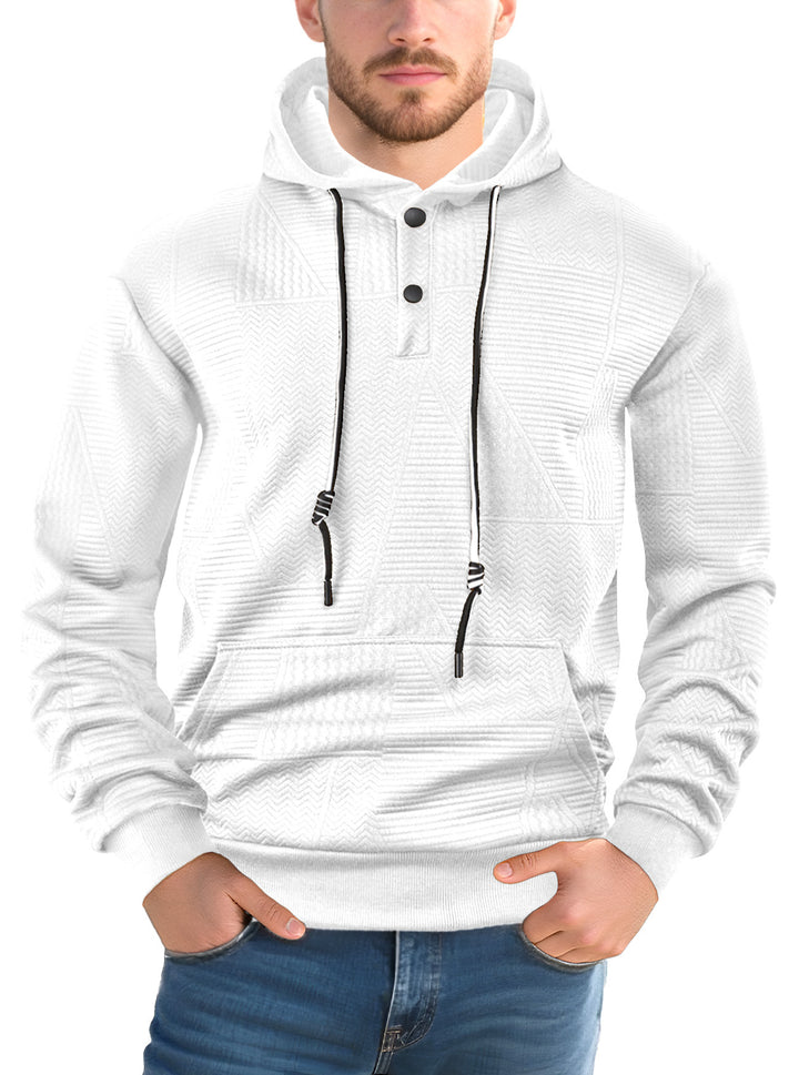 Herren Hoodie mit strukturiertem Design Aliams