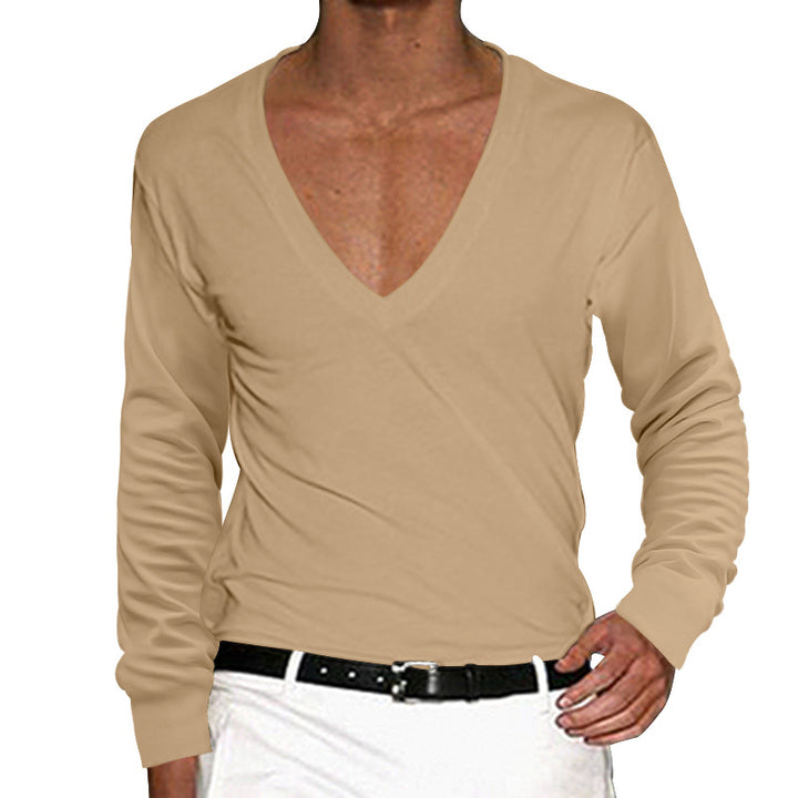 Herren V-Ausschnitt Pullover Aliams