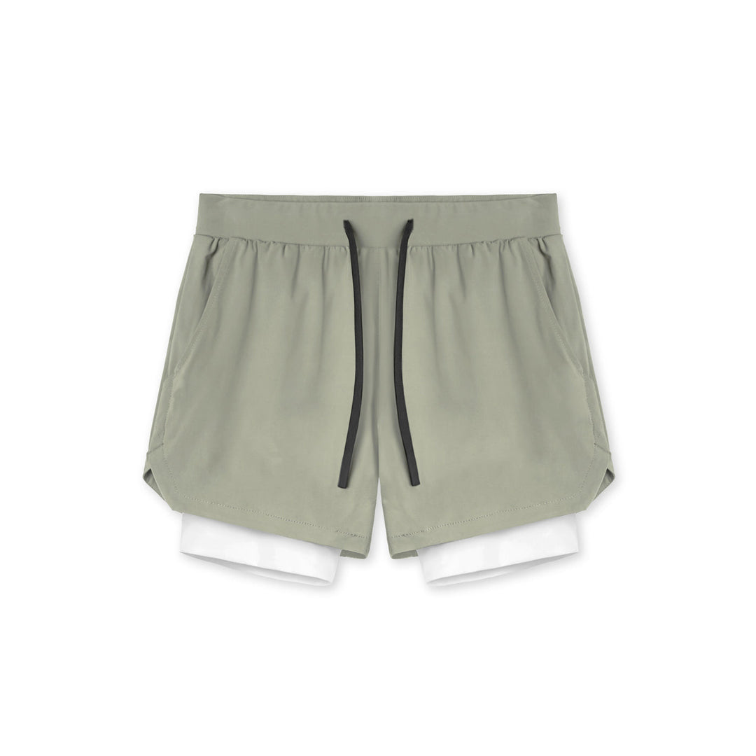 Herren Sportliche Hybrid-Shorts mit Innenfutter Aliams