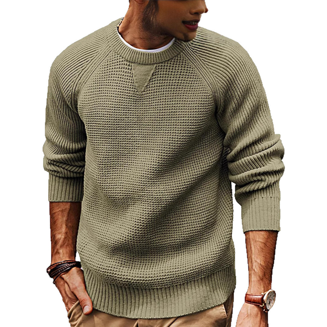 Herren strukturiertes Pullover mit lässigem Schnitt Aliams