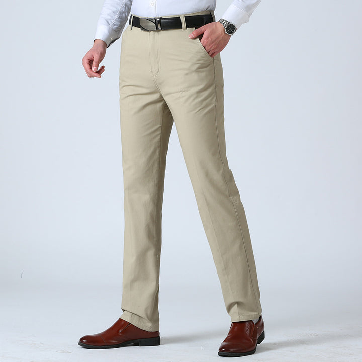 Herren klassische Chino-Hose Aliams