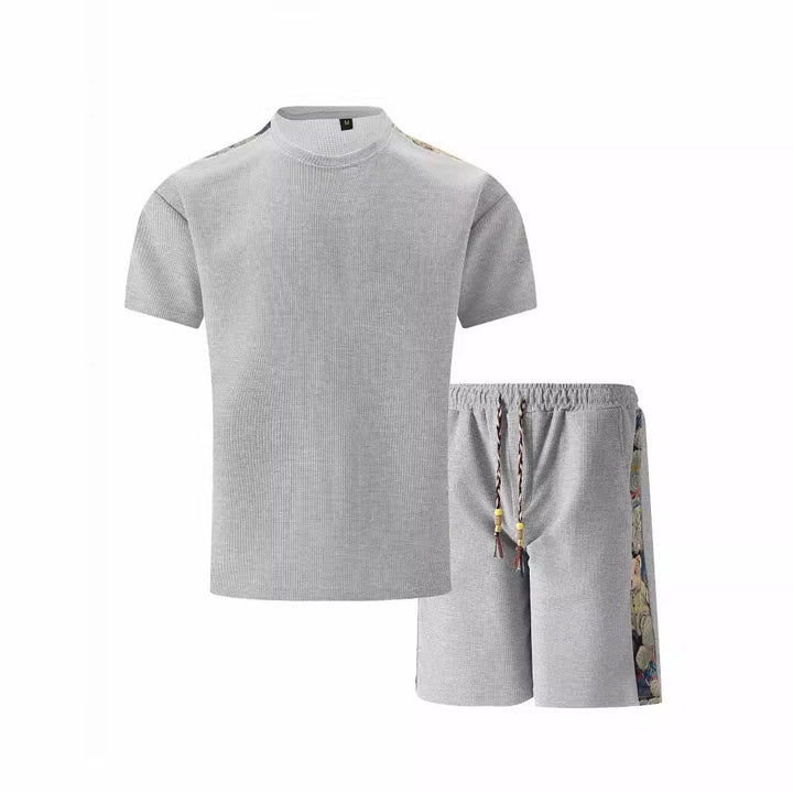 Herren Freizeit-Set mit atmungsaktiven Materialien und modischem Schnitt Aliams