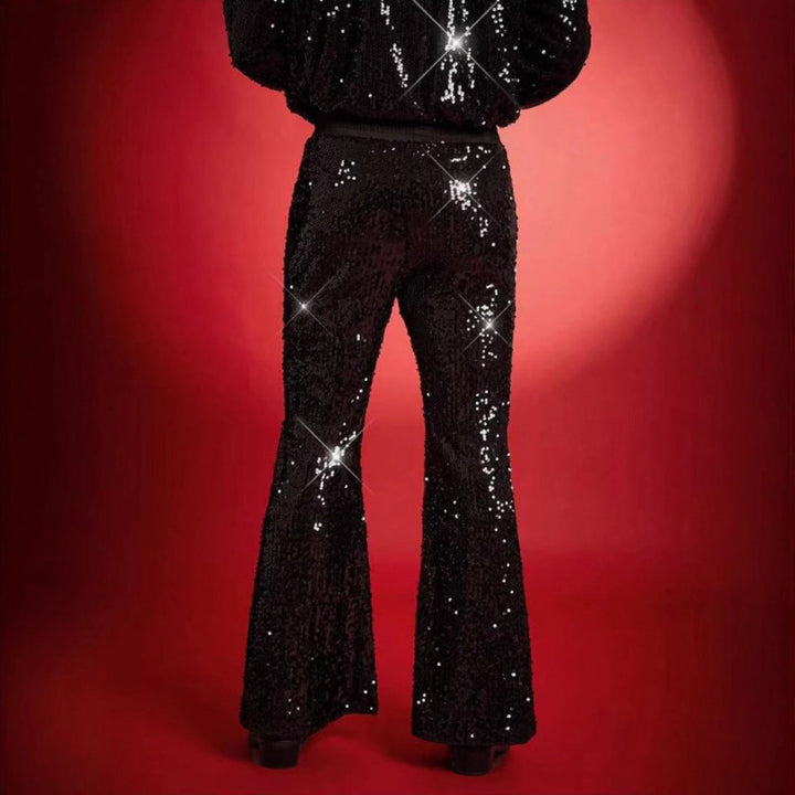 Herren Funkelnde Pailletten-Hose Aliams