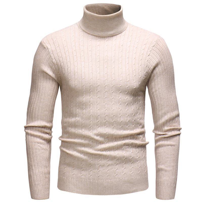 Herren feinstrick Rollkragenpullover Aliams
