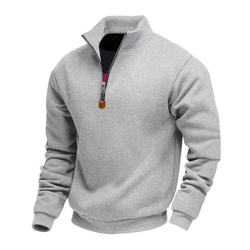 Herren Sweatshirt mit Stehkragen Aliams