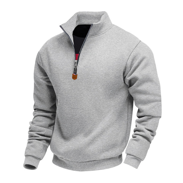 Herren Sweatshirt mit Stehkragen Aliams