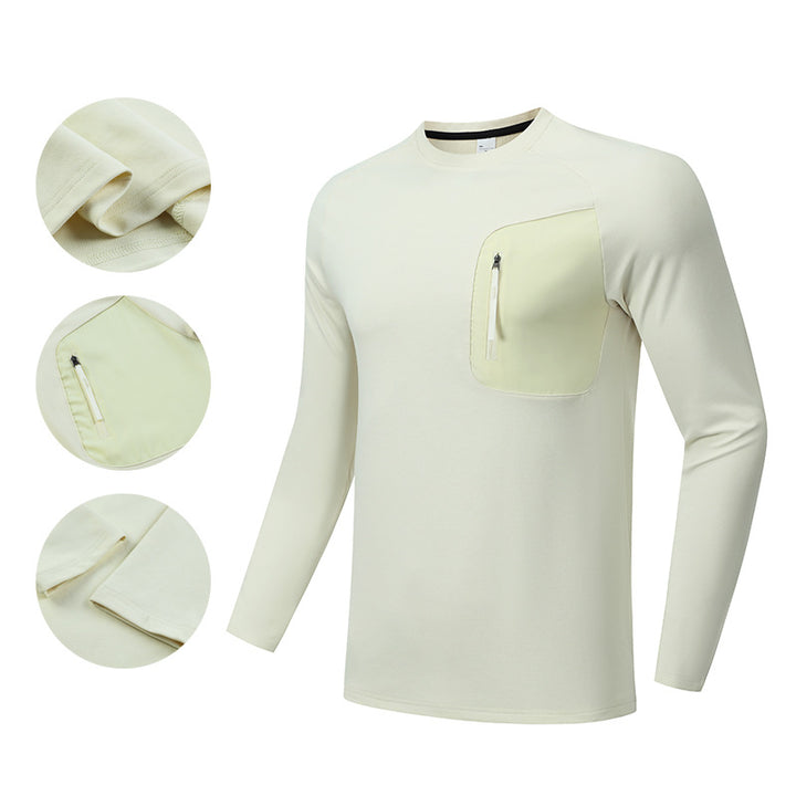 Herren Funktionsshirt mit praktischer Brusttasche Aliams