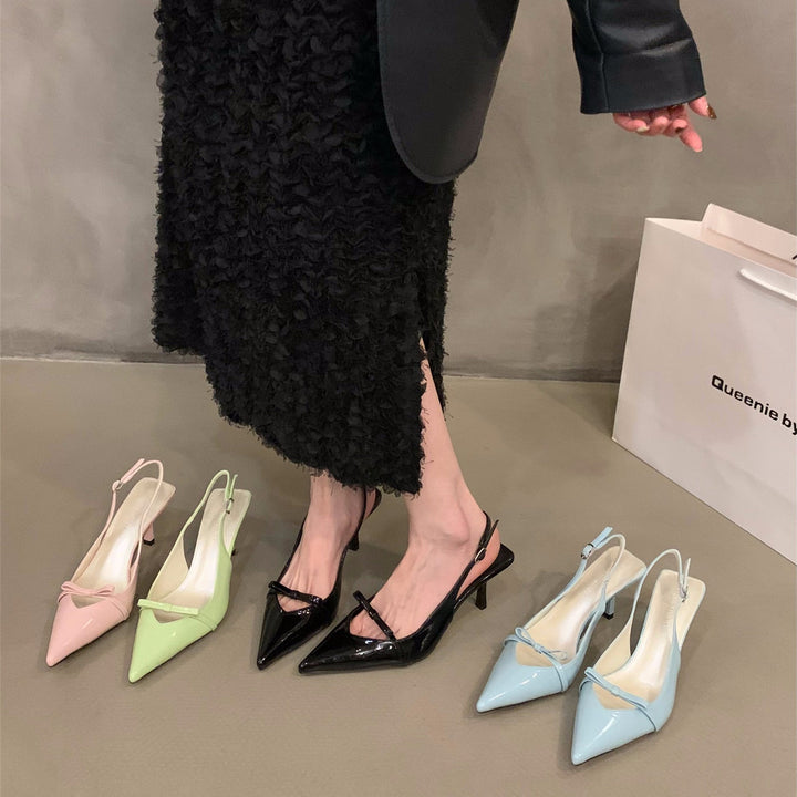 Damen Slingback Pumps mit Elegantem Schnitt und Feinem Riemchen Aliams