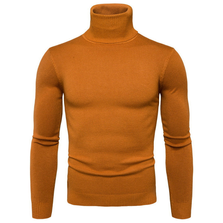 Herren Rollkragenpullover aus hochwertiger Baumwollmischung Aliams