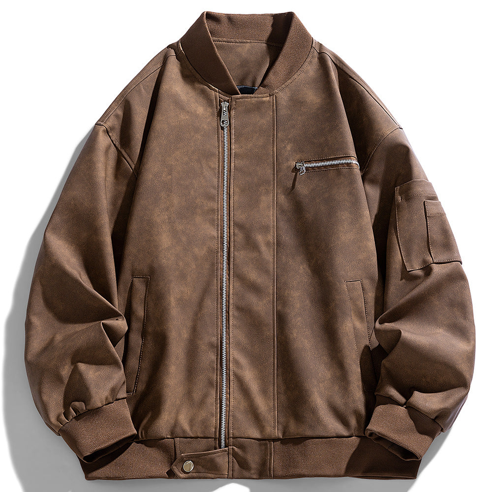 Herren Bomberjacke mit praktischem Design und funktionalen Taschen Aliams