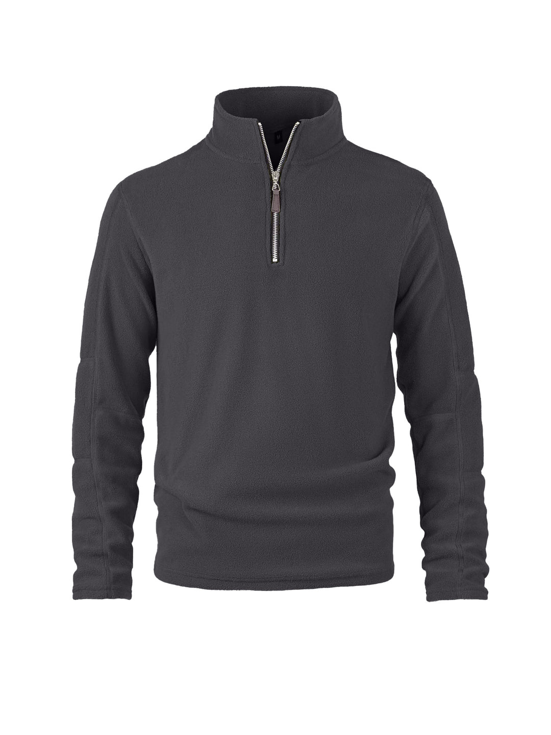 Herren Fleece-Pullover mit hohem Kragen und praktischen Reißverschlussdetails Aliams