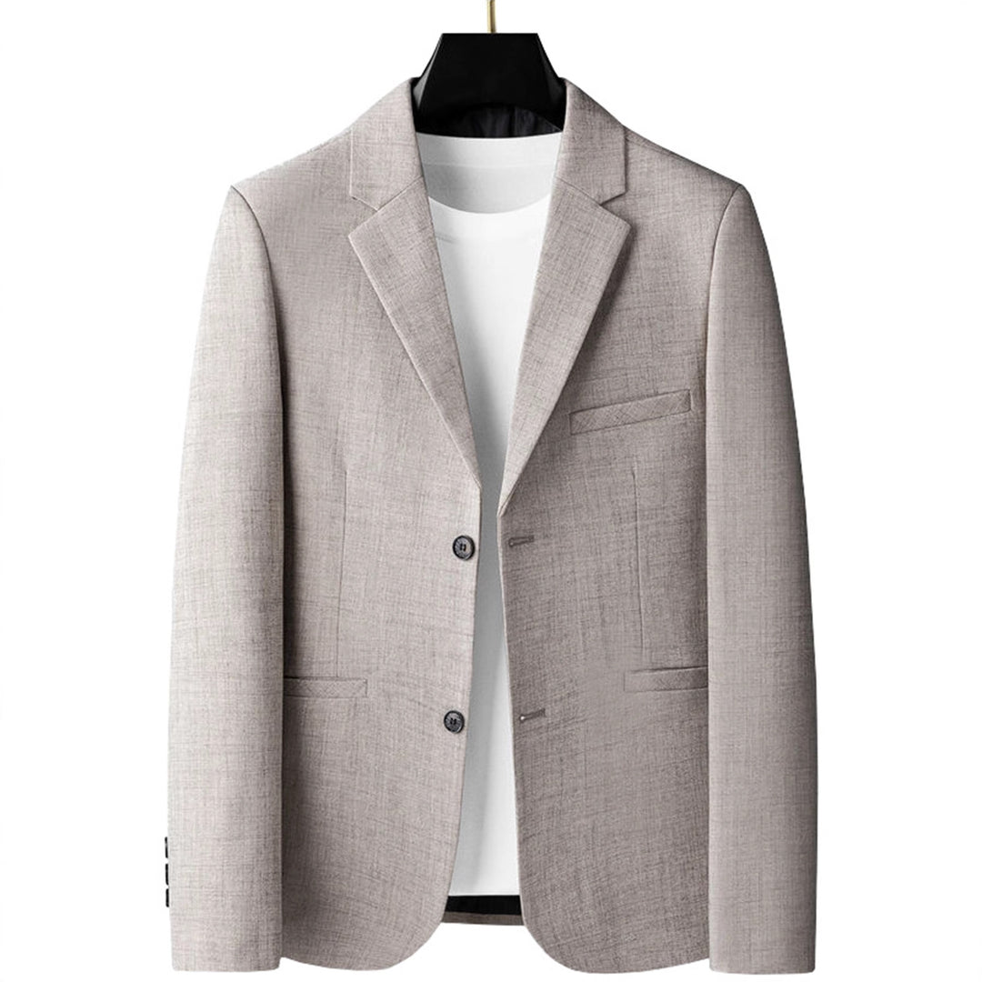 Herren eleganter Sommerblazer aus leichtem, atmungsaktivem Stoff Aliams
