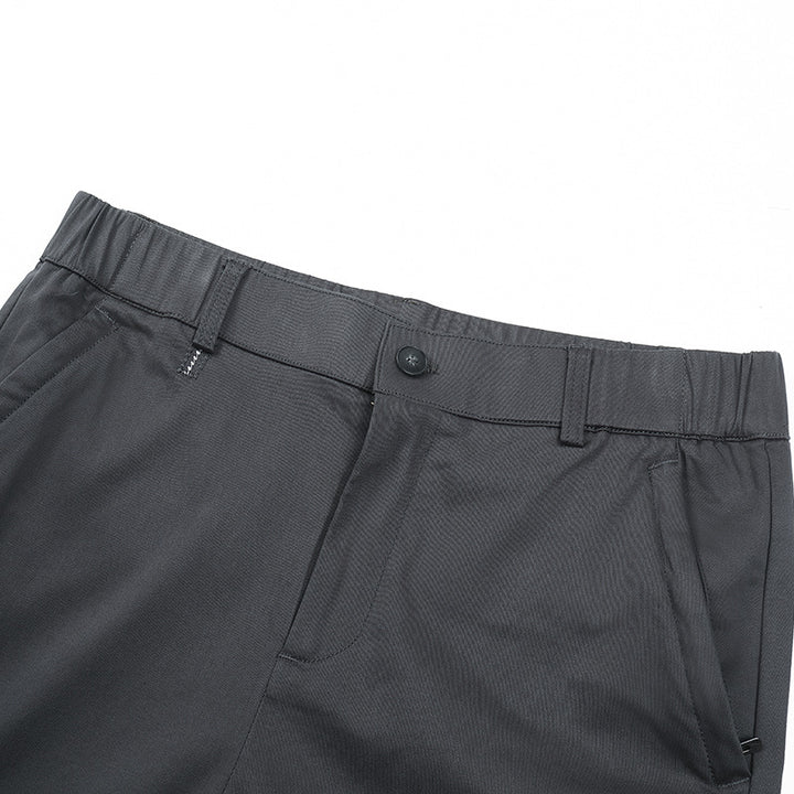 Herren bequeme Chinos mit elastischem Bund und praktischen Taschen Aliams