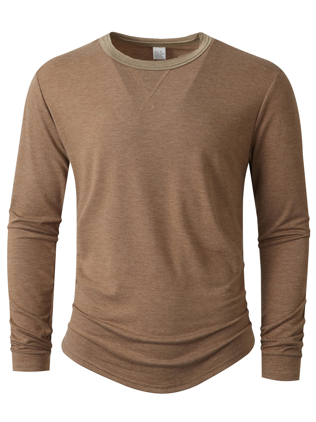 Herren Sportliches Langarmshirt Aliams