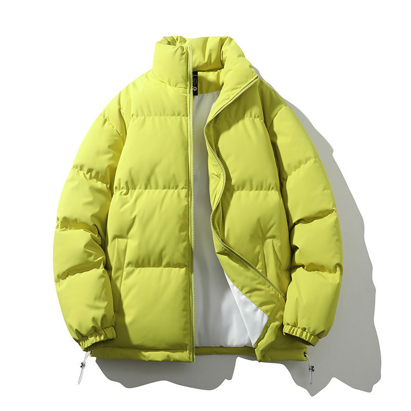 Herren isolierte Pufferjacke mit hohem Kragen und eleganter Passform Aliams