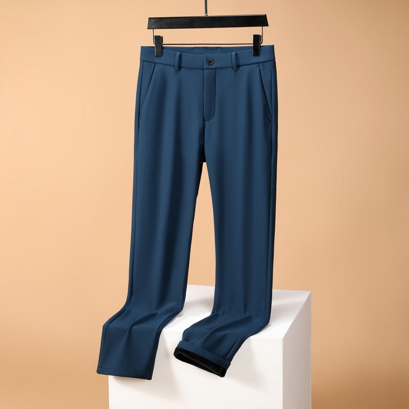 Herren eleganter Business-Hose mit zeitgemäßem Schnitt und komfortablem Bund Aliams