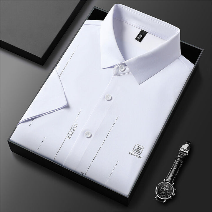 Herren sportliches Kurzarmhemd mit innovativer Feuchtigkeitsregulierung Aliams