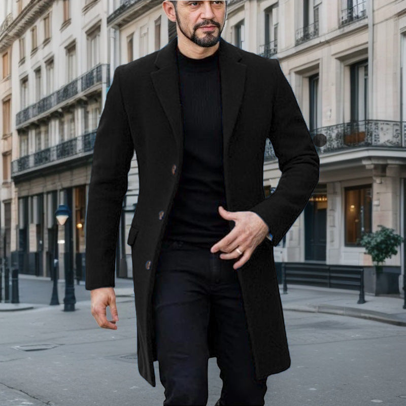 Herren eleganter Wollmantel Aliams 1760428448