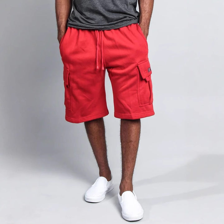 Herren Cargo-Shorts aus atmungsaktivem Material mit praktischen Taschen Aliams